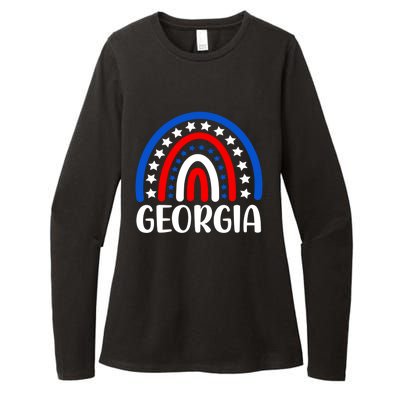 Georgia Gift I Love Georgia Usa Funny Gift Womens CVC Long Sleeve Shirt