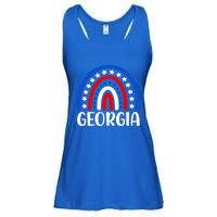 Georgia Gift I Love Georgia Usa Funny Gift Ladies Essential Flowy Tank