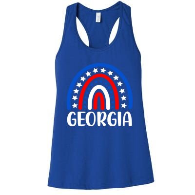 Georgia Gift I Love Georgia Usa Funny Gift Women's Racerback Tank