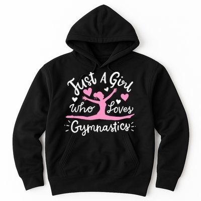 Gymnastics Gymnast Just A Girl Who Loves Gymnastics Hoodie