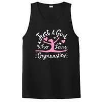 Gymnastics Gymnast Just A Girl Who Loves Gymnastics PosiCharge Competitor Tank