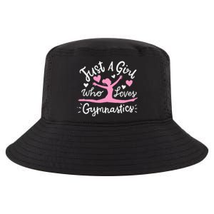 Gymnastics Gymnast Just A Girl Who Loves Gymnastics Cool Comfort Performance Bucket Hat