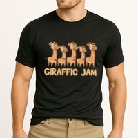Giraffe Giraffic Jam Funny Pun Cute Cooling Performance Crew T-Shirt