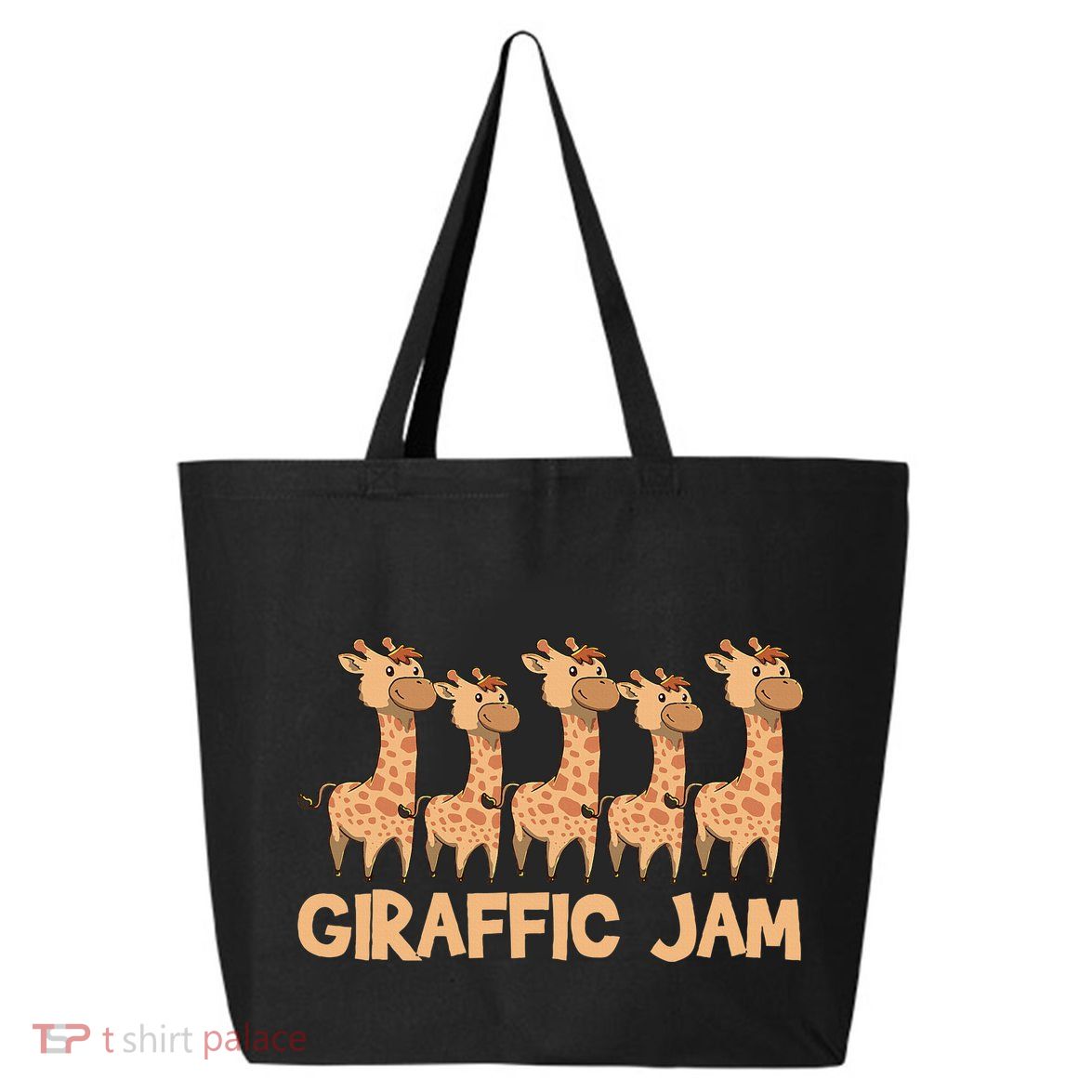 Giraffe Giraffic Jam Funny Pun Cute 25L Jumbo Tote