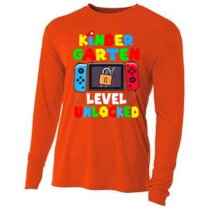 Game Gaming Kindergarten Level Unlocked Back To School Cooling Performance Long Sleeve Crew