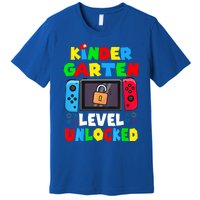 Game Gaming Kindergarten Level Unlocked Back To School Premium T-Shirt