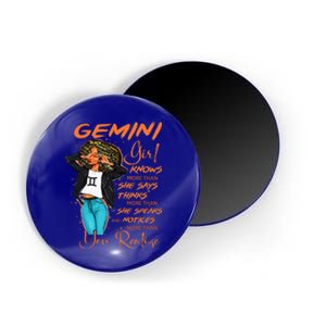 Gemini Girl Knows More Than She Says Magnet