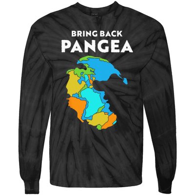 Geography Gift Kids Men Women Geology Reunite Pangea Tie-Dye Long Sleeve Shirt