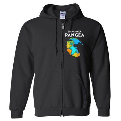 Geography Gift Kids Men Women Geology Reunite Pangea Full Zip Hoodie