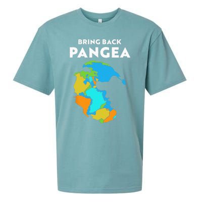 Geography Gift Kids Men Women Geology Reunite Pangea Sueded Cloud Jersey T-Shirt