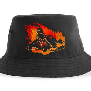 Gokart Go Karts Motorsports Kart Racing Sustainable Bucket Hat