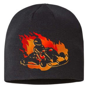 Gokart Go Karts Motorsports Kart Racing Sustainable Beanie