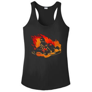 Gokart Go Karts Motorsports Kart Racing Ladies PosiCharge Competitor Racerback Tank