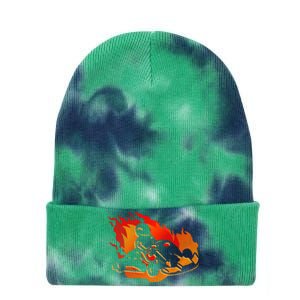 Gokart Go Karts Motorsports Kart Racing Tie Dye 12in Knit Beanie