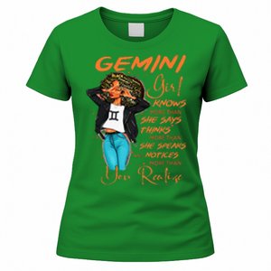 Gemini Girl Knows More Than She Says Women's T-Shirt