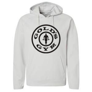 Golds Gym Logo Performance Fleece Hoodie