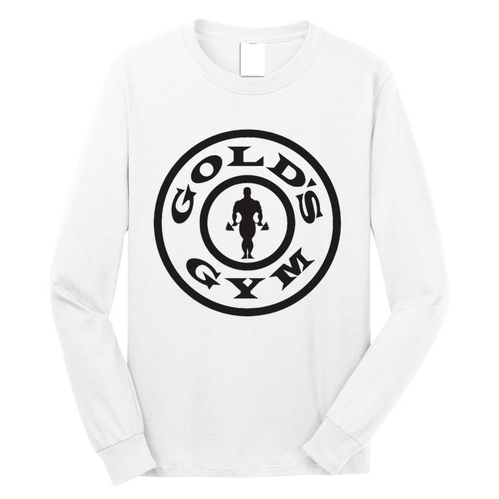 Golds Gym Logo Long Sleeve Shirt