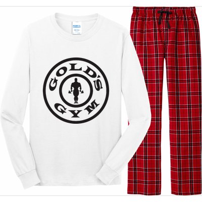 Golds Gym Logo Long Sleeve Pajama Set