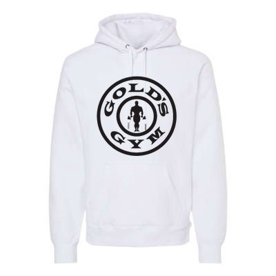 Golds Gym Logo Premium Hoodie