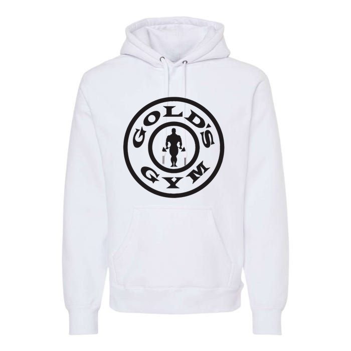 Golds Gym Logo Premium Hoodie