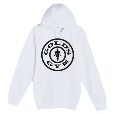 Golds Gym Logo Premium Pullover Hoodie