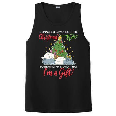 Gonna Go Lay Under The Christmas Tree Sarcastic Xmas Gift PosiCharge Competitor Tank