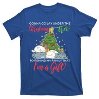 Gonna Go Lay Under The Christmas Tree Sarcastic Xmas Gift T-Shirt