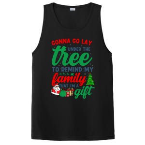 Gonna Go Lay Under The Tree Christmas Family Matching Xmas Meaningful Gift PosiCharge Competitor Tank