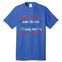 Gonna Go Lay Under The Tree Christmas Funny Xmas And Gift Tall T-Shirt