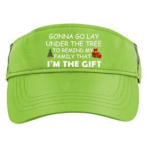 Gonna Go Lay Under The Tree Family Matching Christmas Humor Great Gift Adult Drive Performance Visor