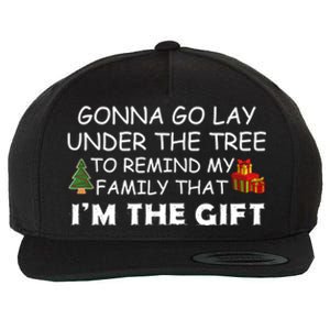 Gonna Go Lay Under The Tree Family Matching Christmas Humor Great Gift Wool Snapback Cap