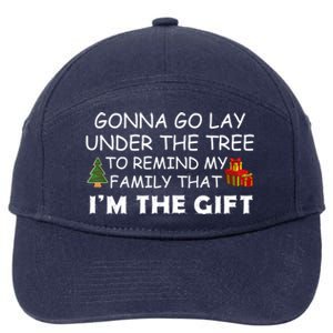 Gonna Go Lay Under The Tree Family Matching Christmas Humor Great Gift 7-Panel Snapback Hat