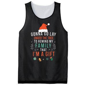 Gonna Go Lay Under The Tree To Remind My Family Im A Gift Mesh Reversible Basketball Jersey Tank