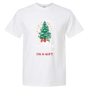 Gonna Go Lay Under The Tree Funny Family Christmas Sarcastic Cool Gift Garment-Dyed Heavyweight T-Shirt