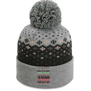 Gonna Go Lay Under The Tree Sarcastic Family Christmas Gift The Baniff Cuffed Pom Beanie