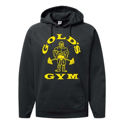 Gold's Gym Logo Performance Fleece Hoodie