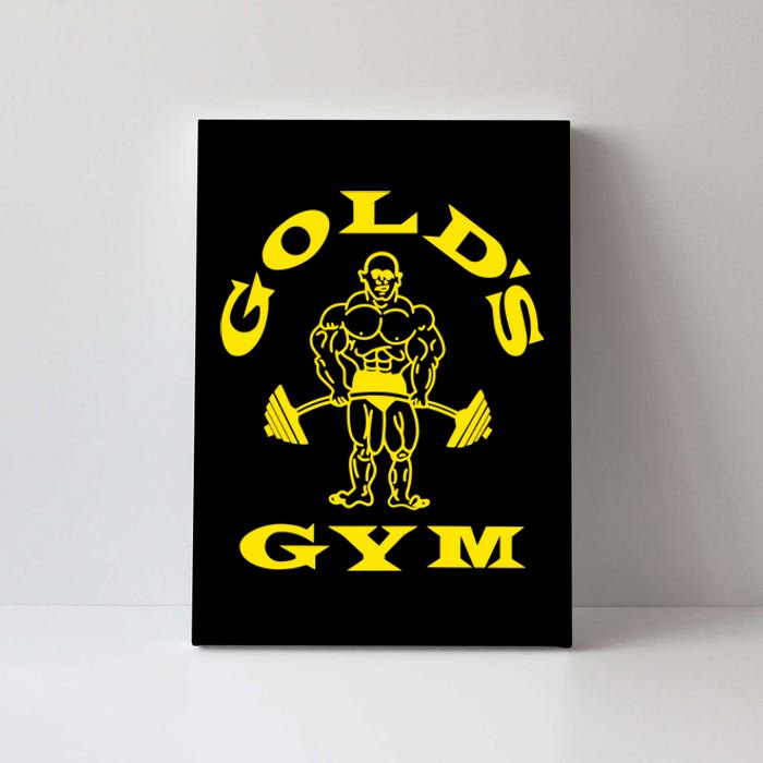 Gold's Gym Logo Canvas