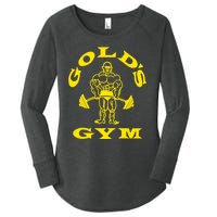 Gold's Gym Logo Women's Perfect Tri Tunic Long Sleeve Shirt