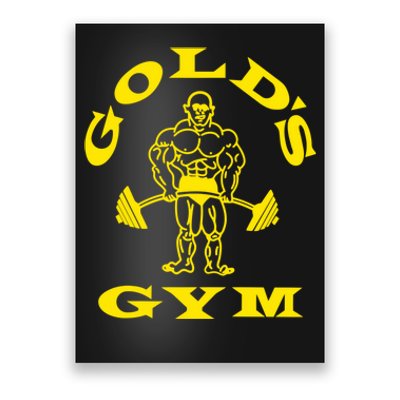 Gold's Gym Logo Poster