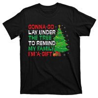 Gonna Go Lay Under The Tree Funny Family Christmas T-Shirt