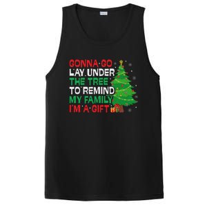 Gonna Go Lay Under The Tree Funny Family Christmas PosiCharge Competitor Tank