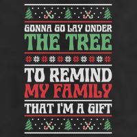 Gonna Go Lay Under The Tree Sarcastic Family Christmas Funny Gift Adult Drive Performance Visor