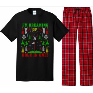 Golfing Golf Lover Ugly Christmas Party Gift Pajama Set