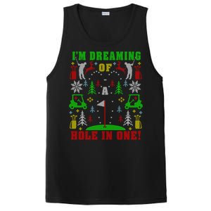 Golfing Golf Lover Ugly Christmas Party Gift PosiCharge Competitor Tank