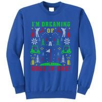 Golfing Golf Lover Ugly Christmas Party Gift Tall Sweatshirt