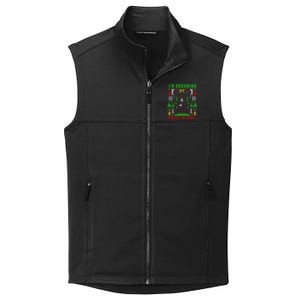 Golfing Golf Lover Ugly Christmas Party Gift Collective Smooth Fleece Vest