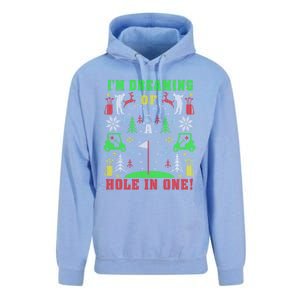 Golfing Golf Lover Ugly Christmas Party Gift Unisex Surf Hoodie