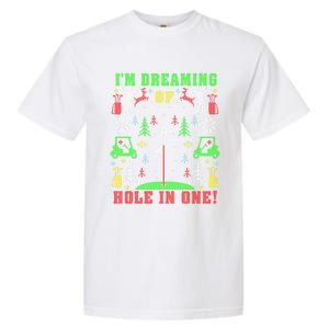 Golfing Golf Lover Ugly Christmas Party Gift Garment-Dyed Heavyweight T-Shirt