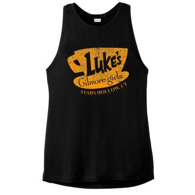 Gilmore Girl LukeS Diner Stars Hollow Ladies PosiCharge Tri-Blend Wicking Tank