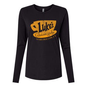 Gilmore Girl LukeS Diner Stars Hollow Womens Cotton Relaxed Long Sleeve T-Shirt